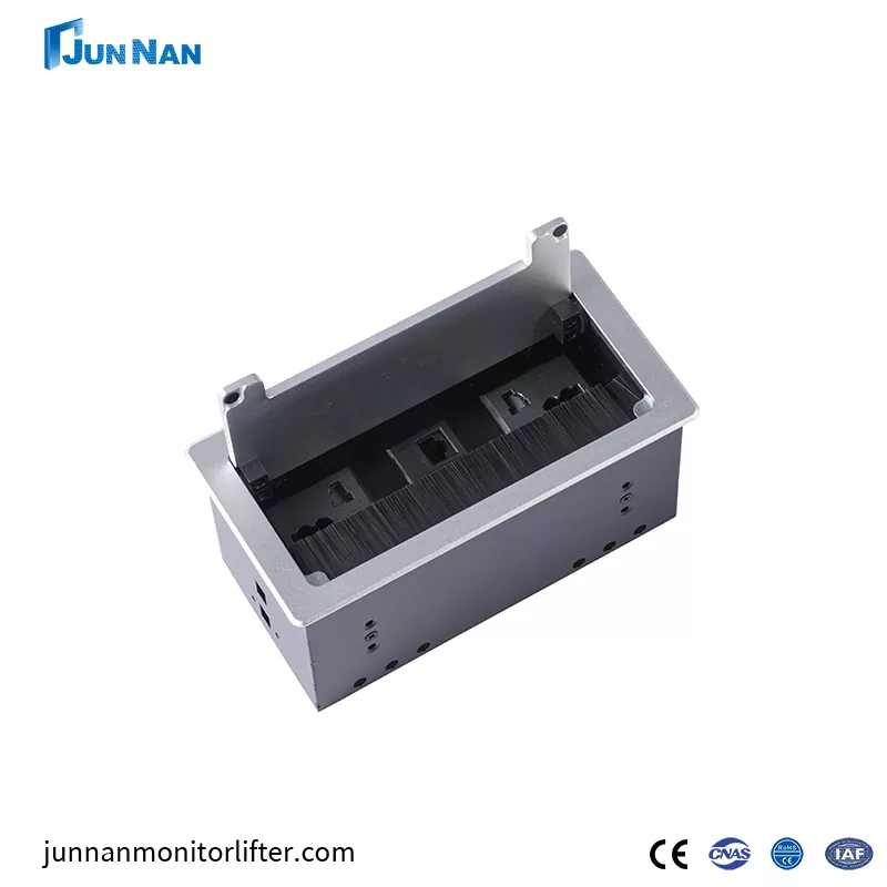 Έπιπλα γραφείου εσοχές power strip προσαρμόσιμη επιφάνεια εργασίας