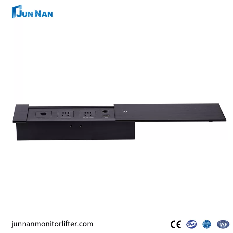 Αναδυόμενη υποδοχή Hidden UK USA Standard Redractable Pull Up Sockets