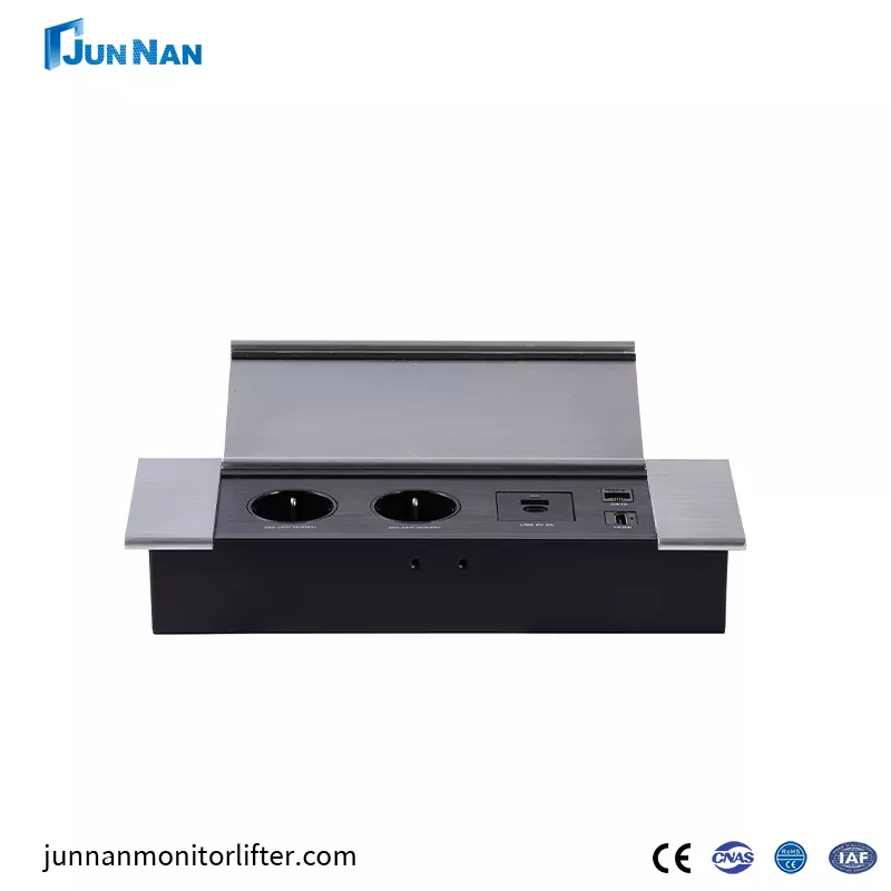 Ασύρματη φόρτιση Pop Up Desk Top Socket for Kitchen Desktop Socket Power